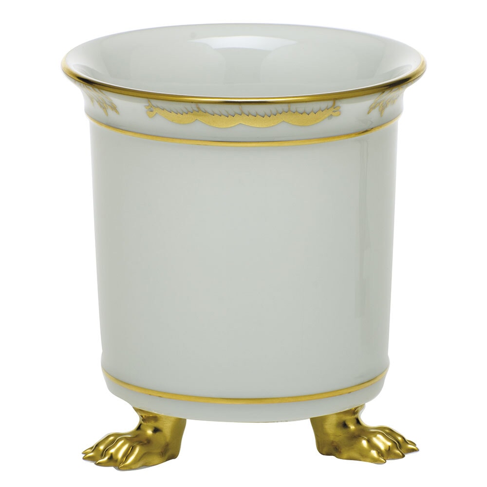 Herend Princess Victoria Mini Cachepot with Feet - Thumbnail 4