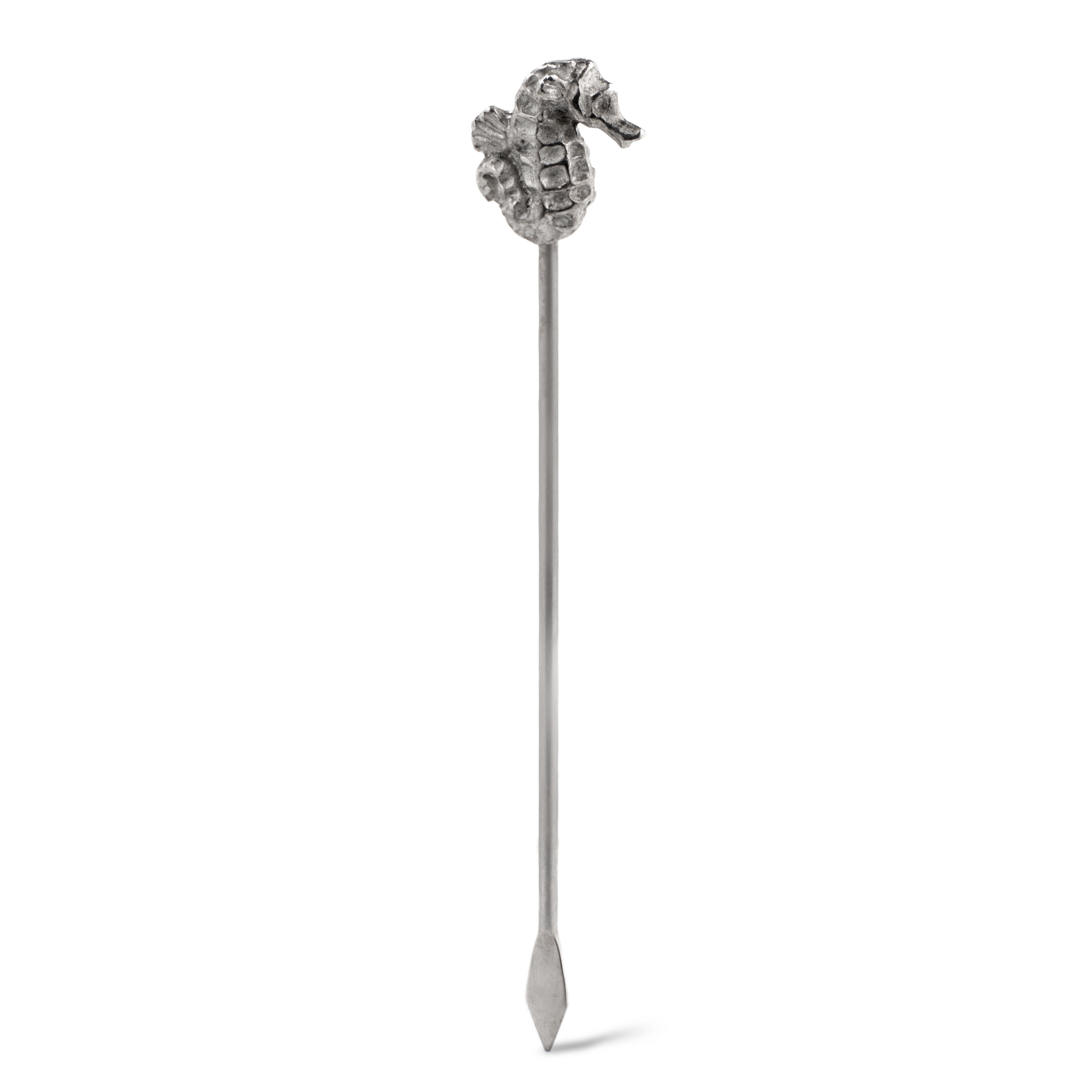 Pewter Seahorse Cocktail Picks Set