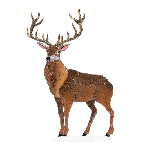 AF108 - Pewter Papa Buck with Snow Base 0