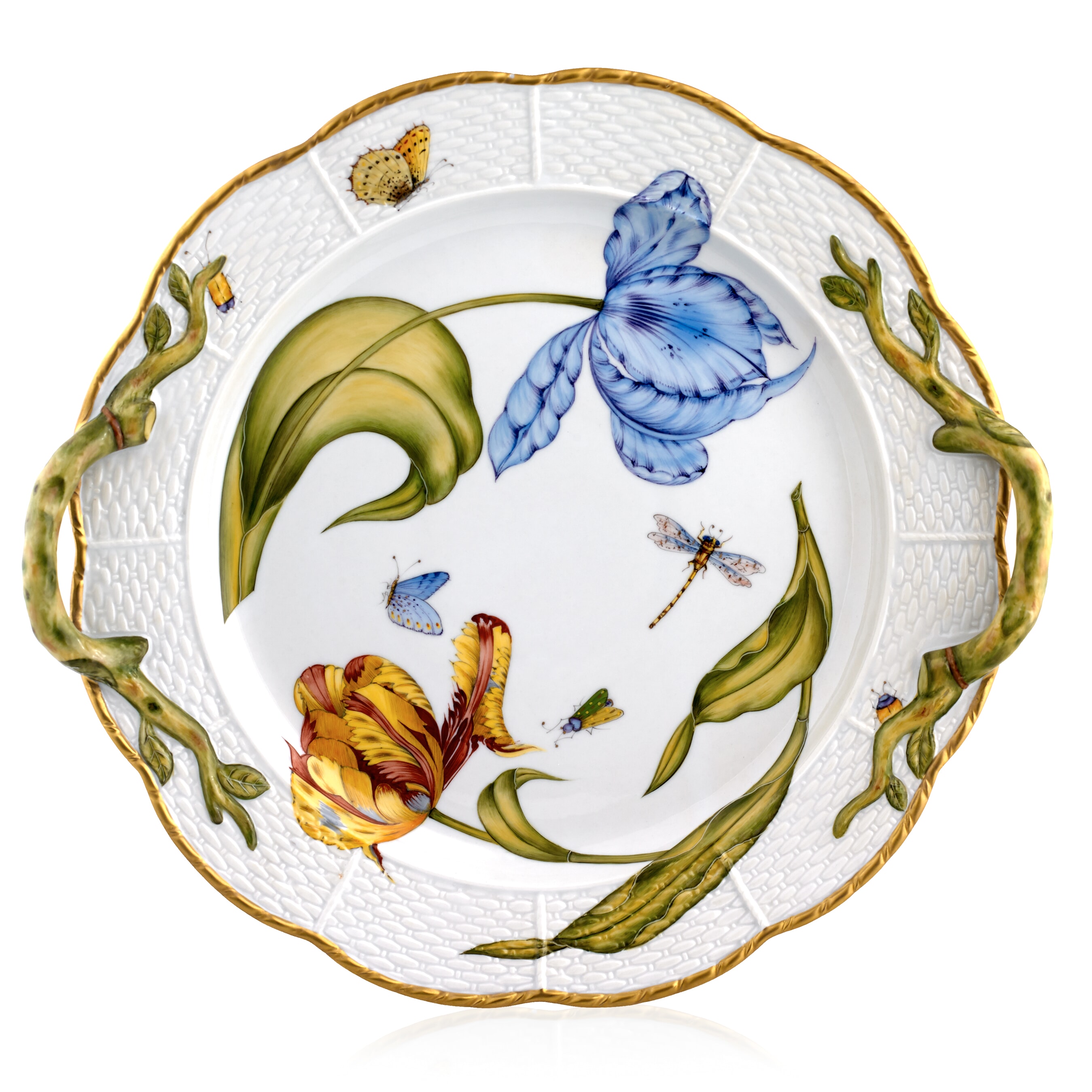 Anna Weatherley Tulip Tray with Handles