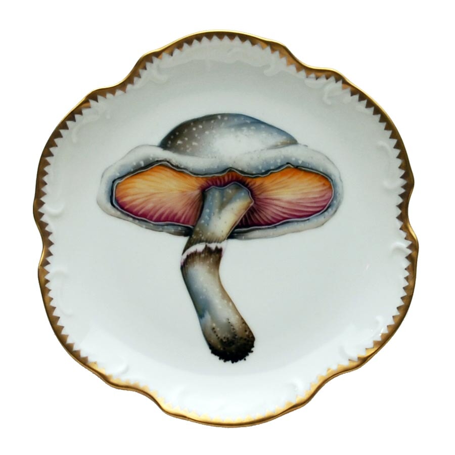 Anna Weatherley Mushroom Hors d'Oeuvre Plate #1