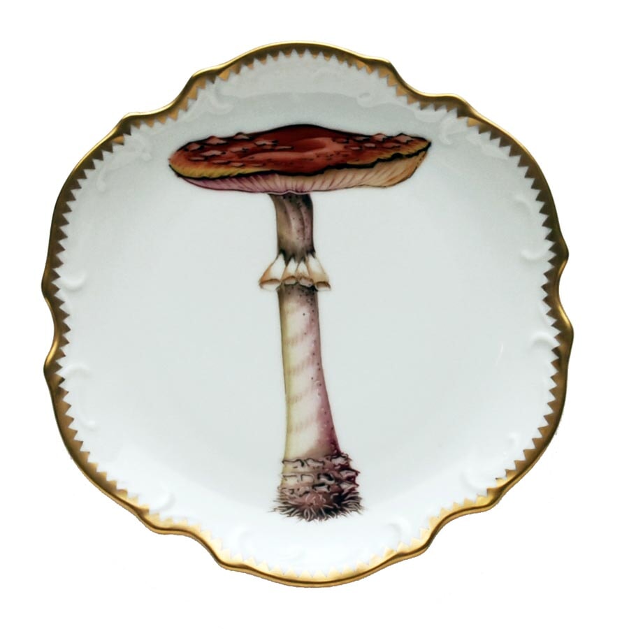 Anna Weatherley Mushroom Hors d'Oeuvre Plate #6