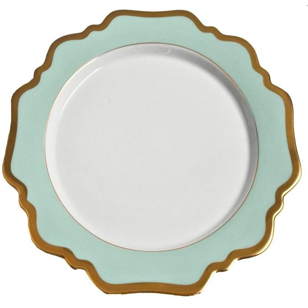 Anna Weatherley Anna's Palette Aqua Green Dinner Plate - Thumbnail 3