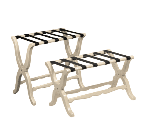 Scully Bag Rack Folding Luggage Racks for Home | Scully & Scully