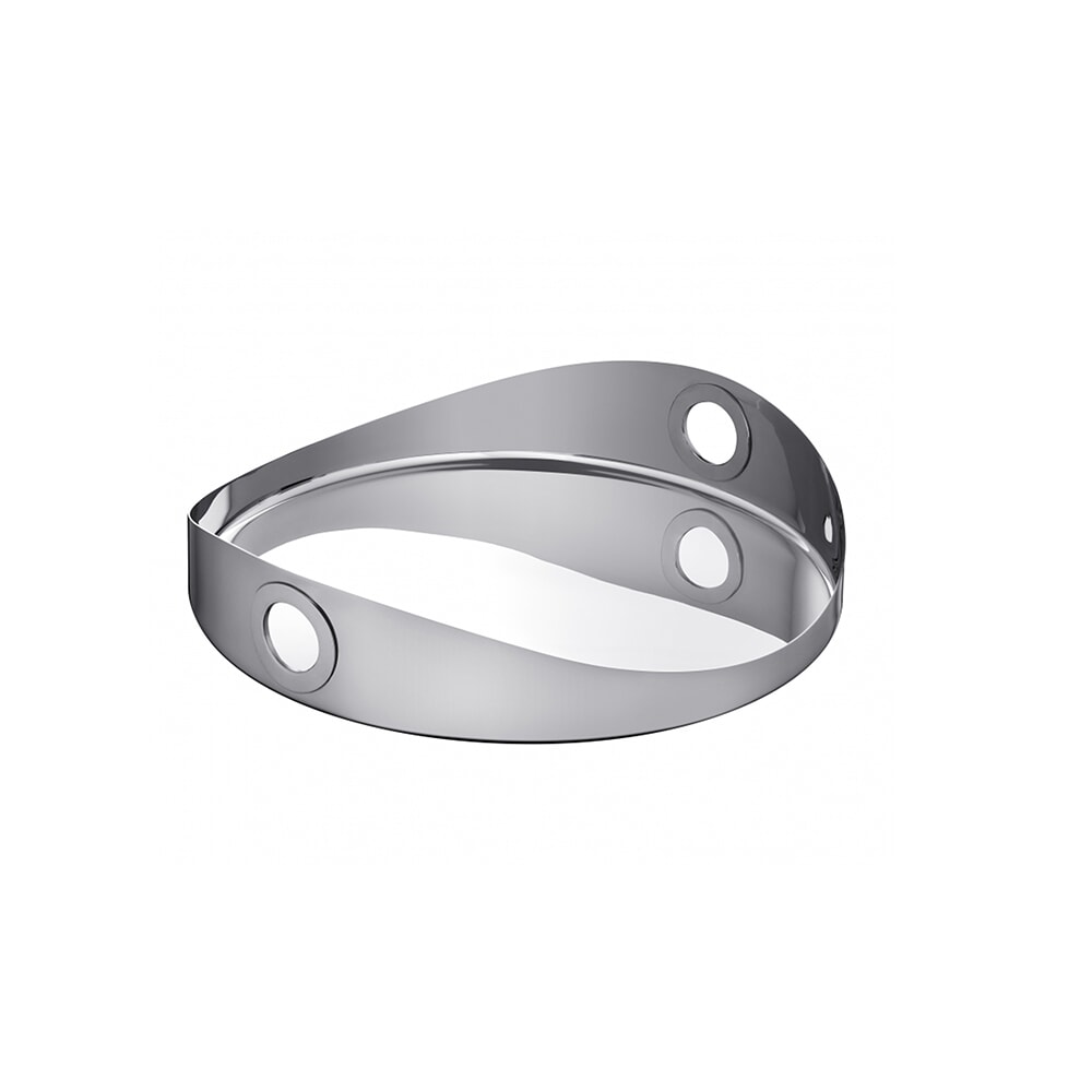 Christofle Oh De Christofle Stainless Steel Round Tray