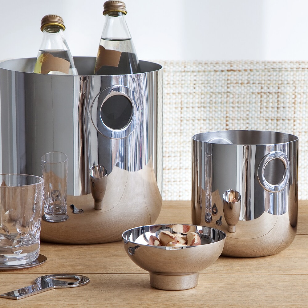 Christofle Oh de Christofle Stainless Steel Cocktail Pick Holder