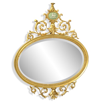 Bow Oval Vertical Mirror