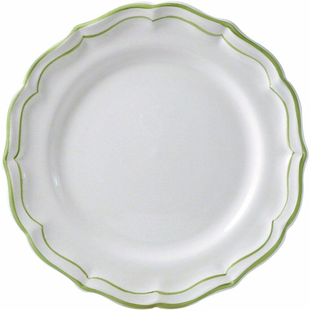 Gien Filets Verts Dessert Plates