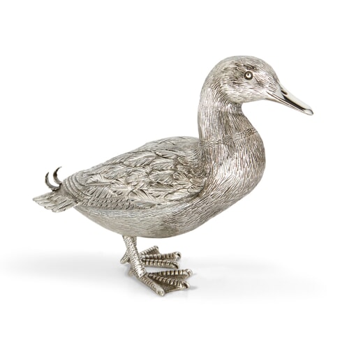 Sterling Silver Mallard Duck 0