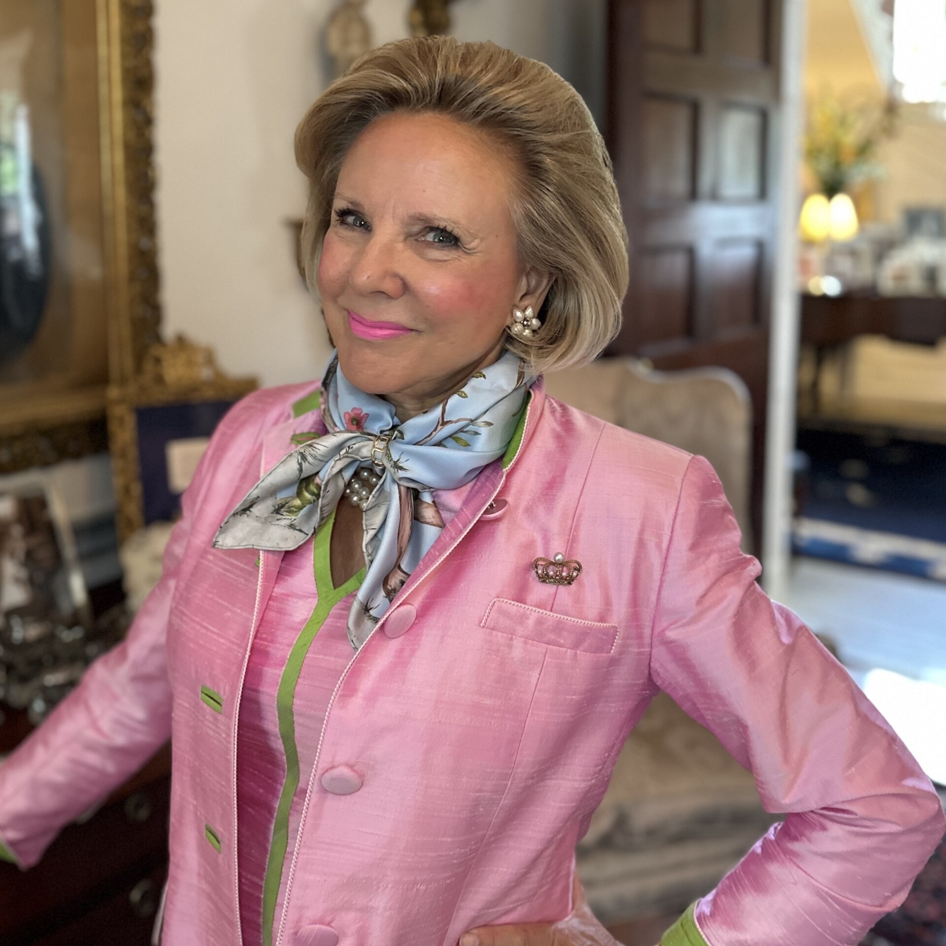 Handpainted Silk Scarves, Holly Holden Collection