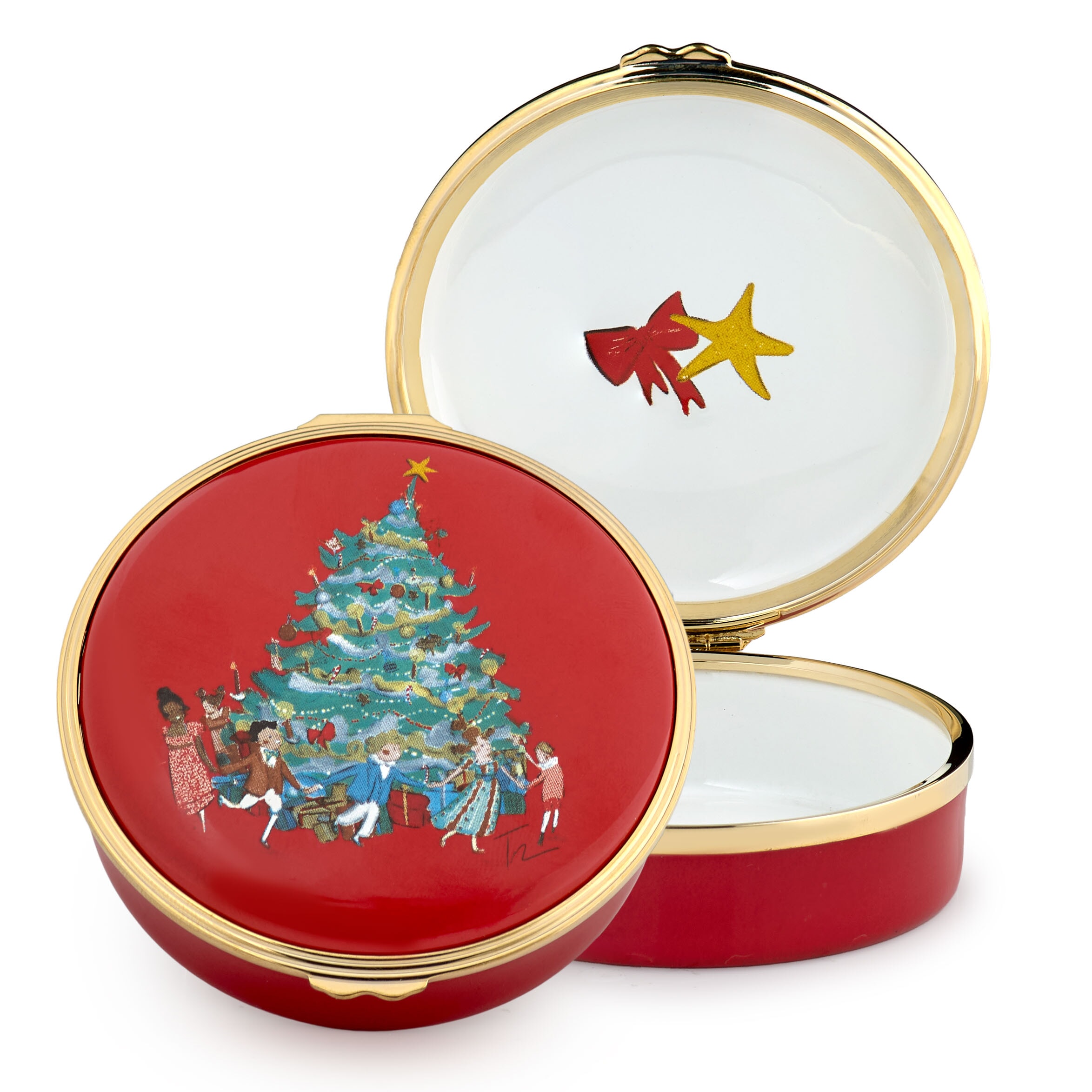 AZ567 - Halcyon Days Nutcracker Party Scene Music Box