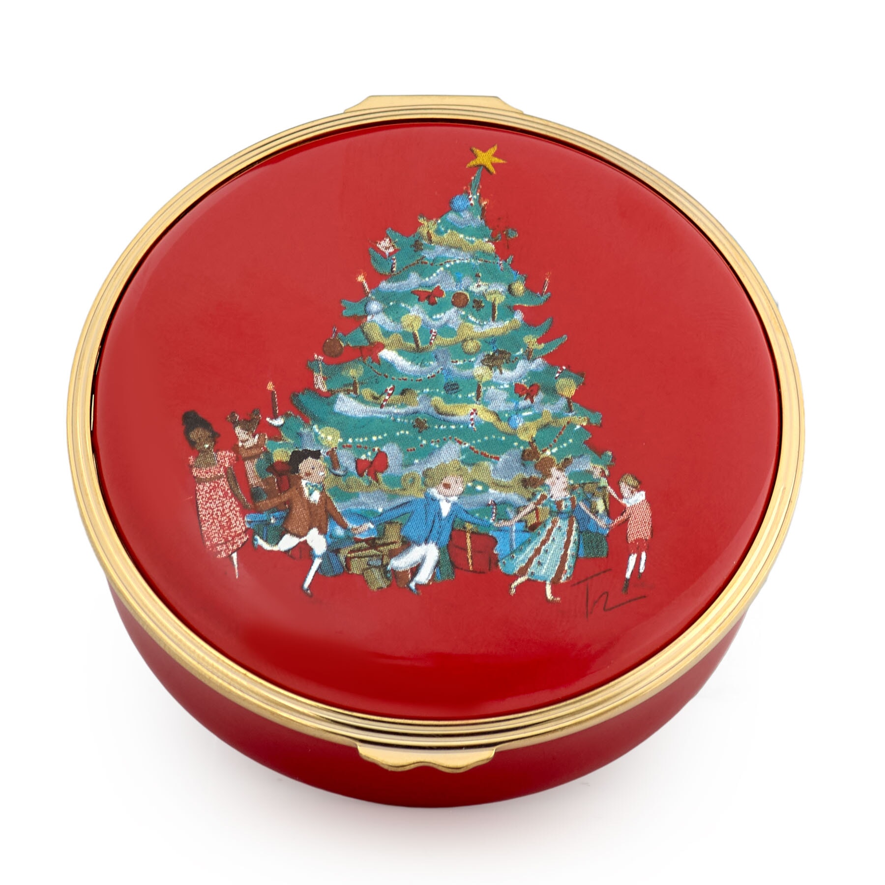 AZ567 - Halcyon Days Nutcracker Party Scene Music Box