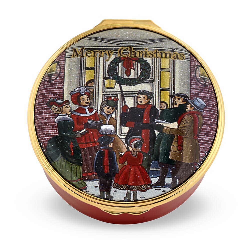 AX780 - Halcyon Days Merry Christmas Music Box