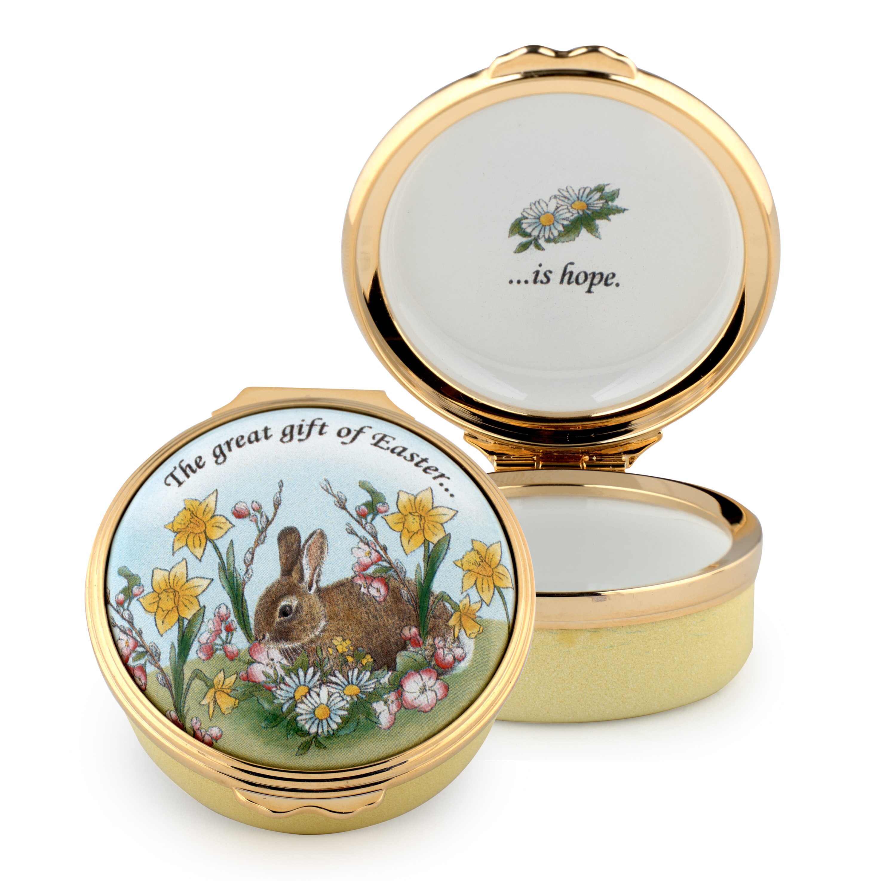 Halcyon Days Gift of Easter Enamel Box