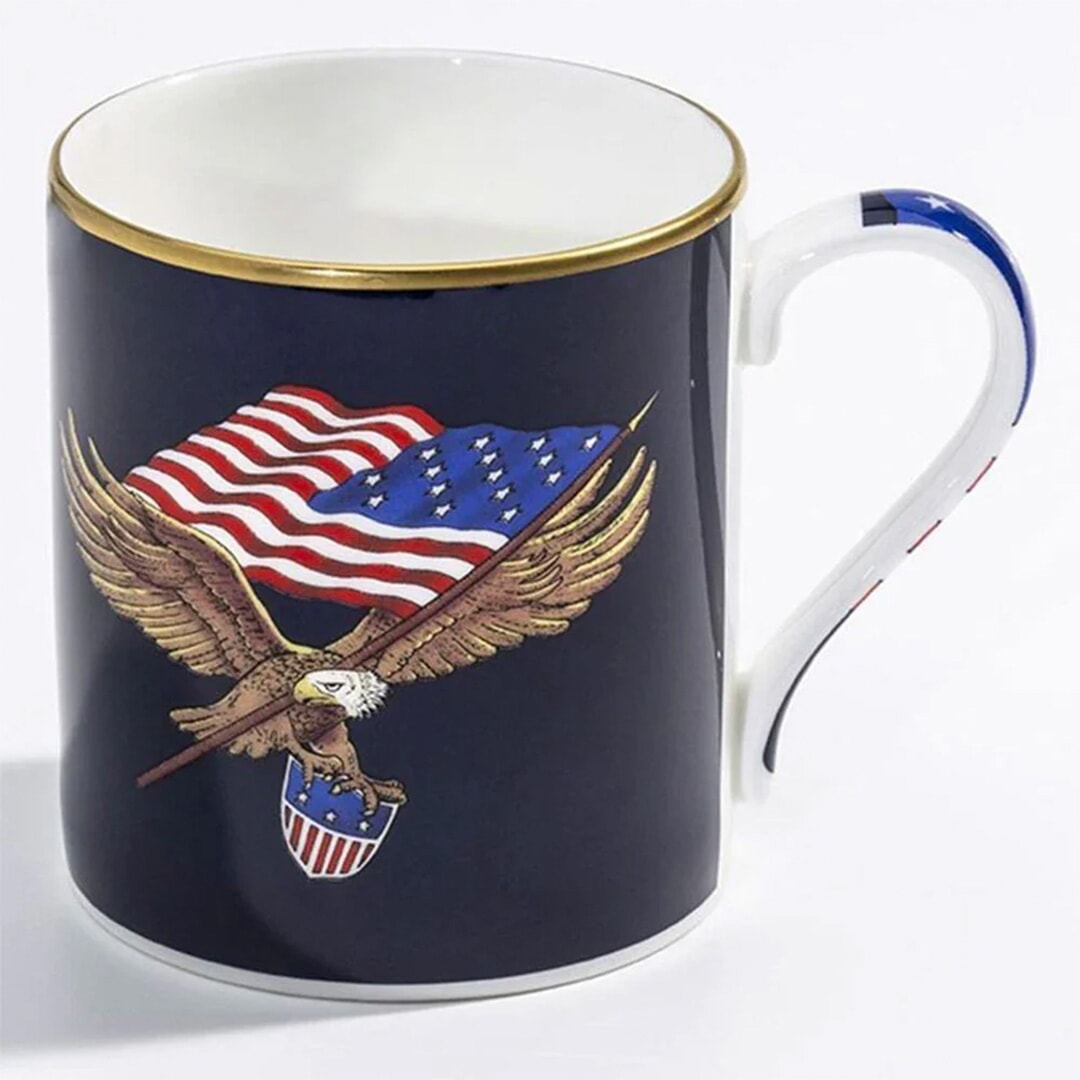 Halcyon Days Star Spangled Banner Mug