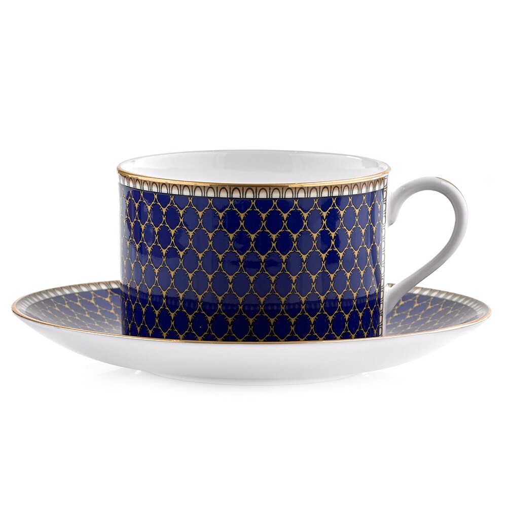 Halcyon Days Antler Trellis Teacup and Saucer - Thumbnail 4