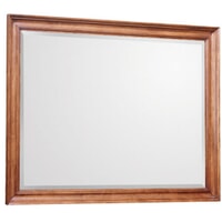 Mahogany Rectangular Mirror 0