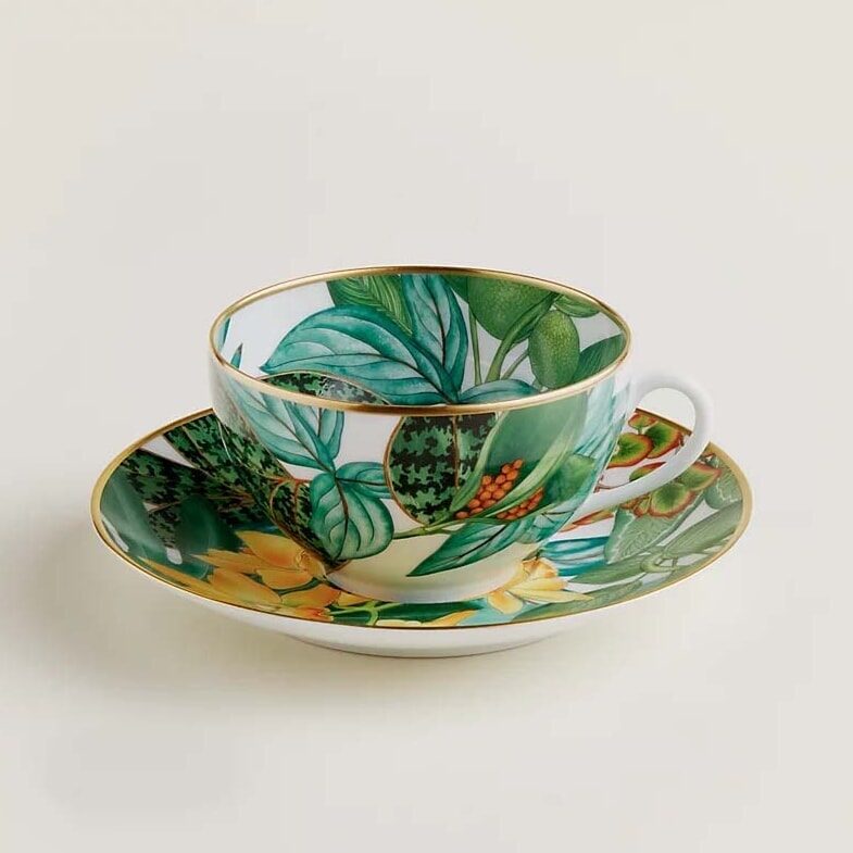 Passifolia Breakfast Cup and Saucer - Thumbnail 4