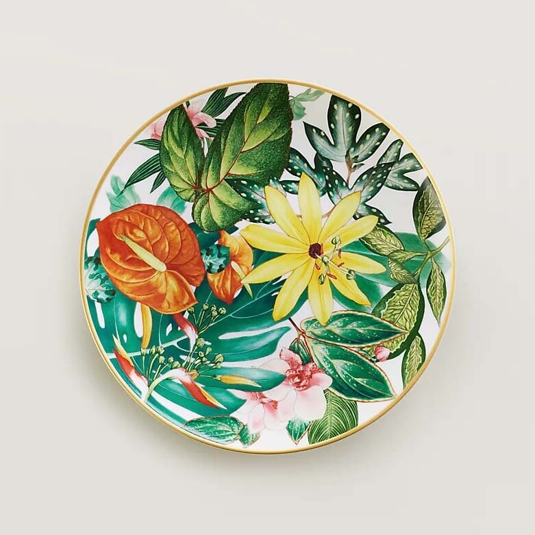 Hermès Passifolia Plate