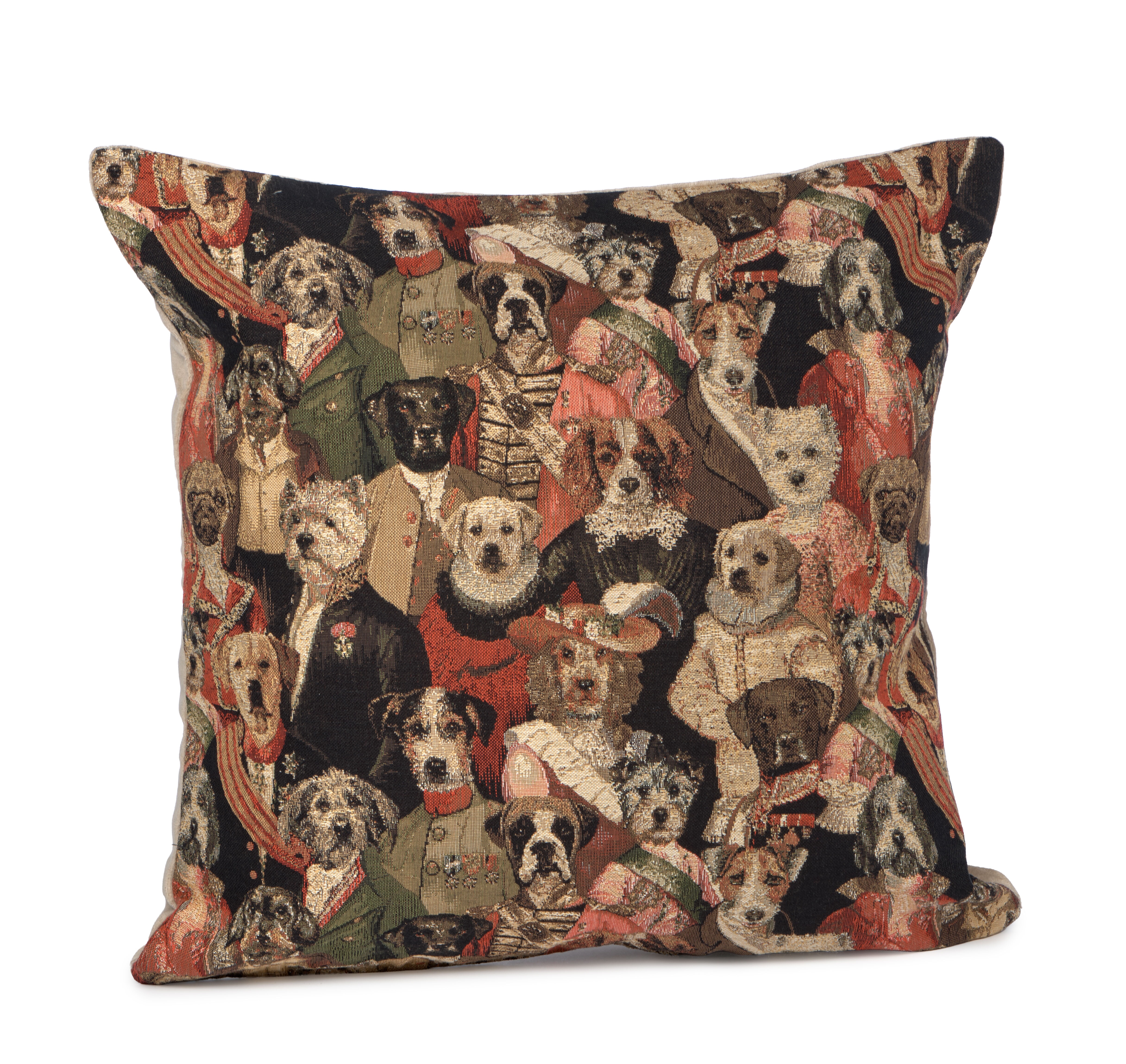 Dog Party Tapestry Pillow