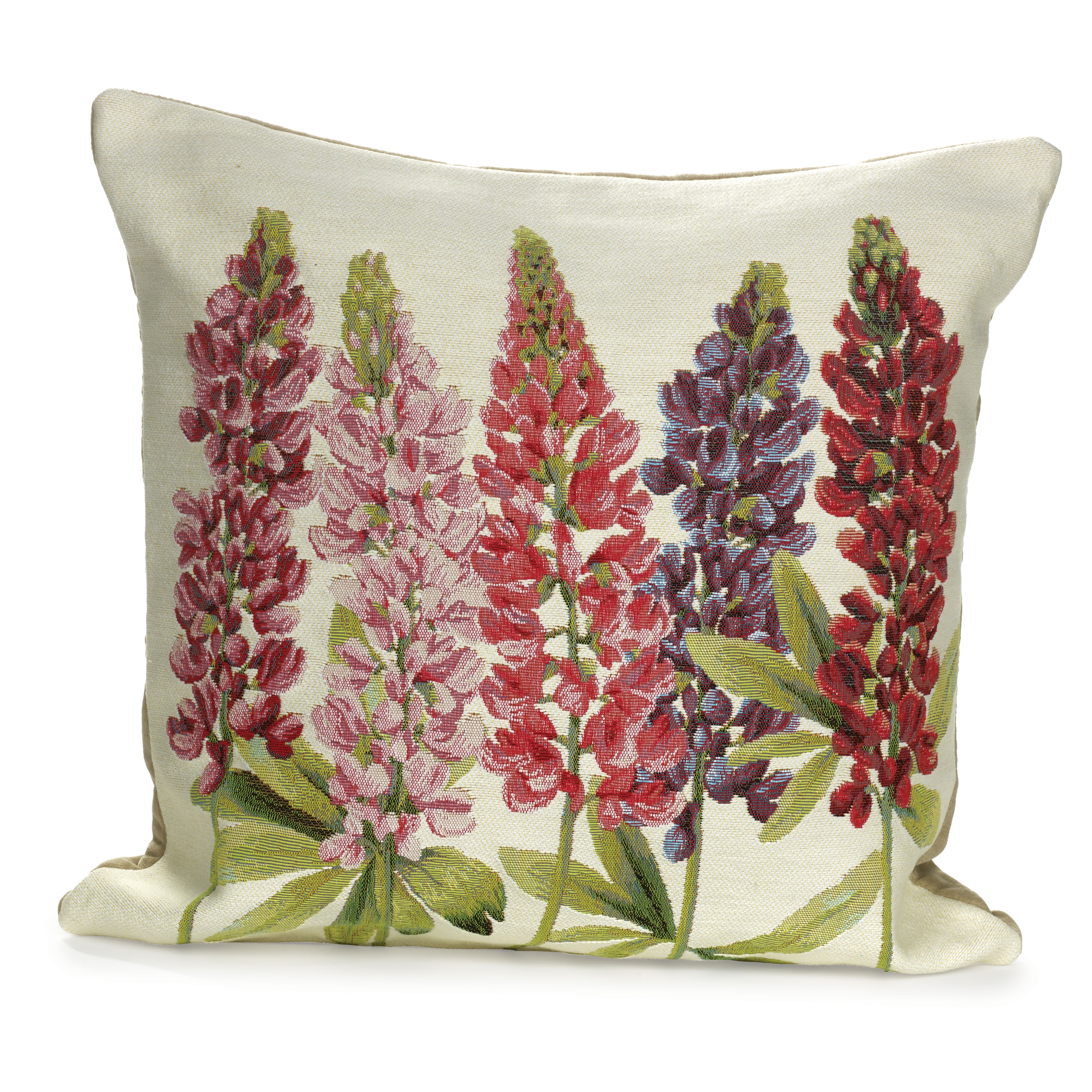 Five Lupins Pillow 18x18"