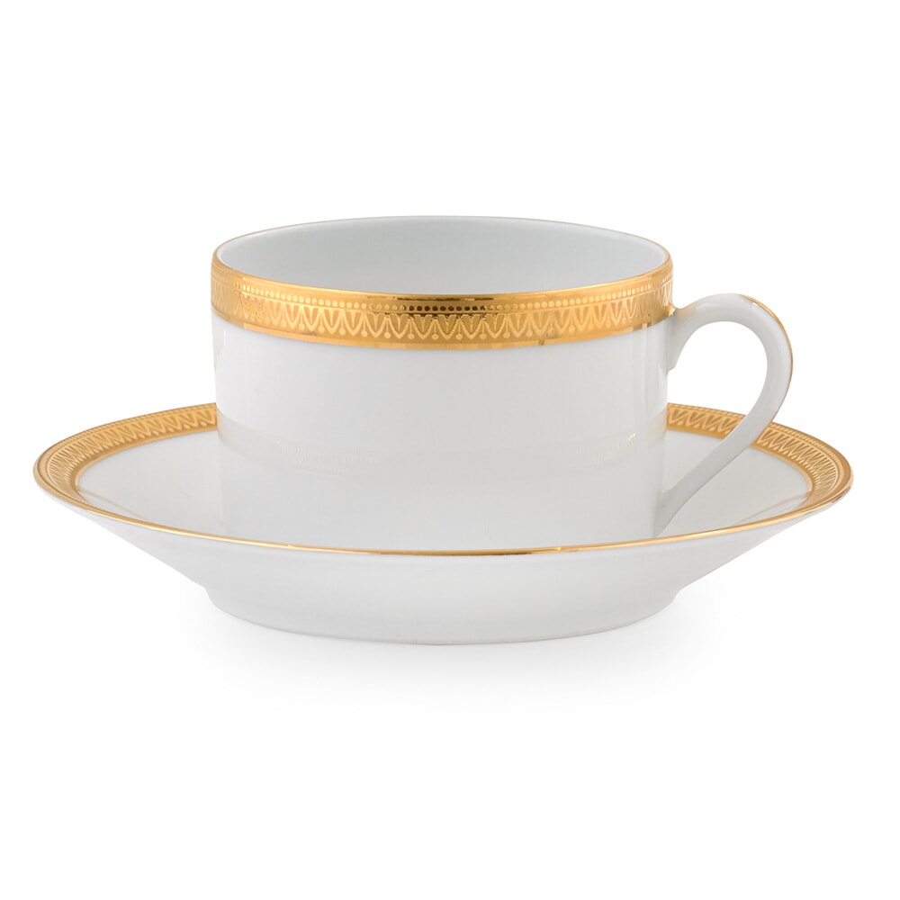 Haviland Malmaison Tea Cup & Saucer - Thumbnail 3