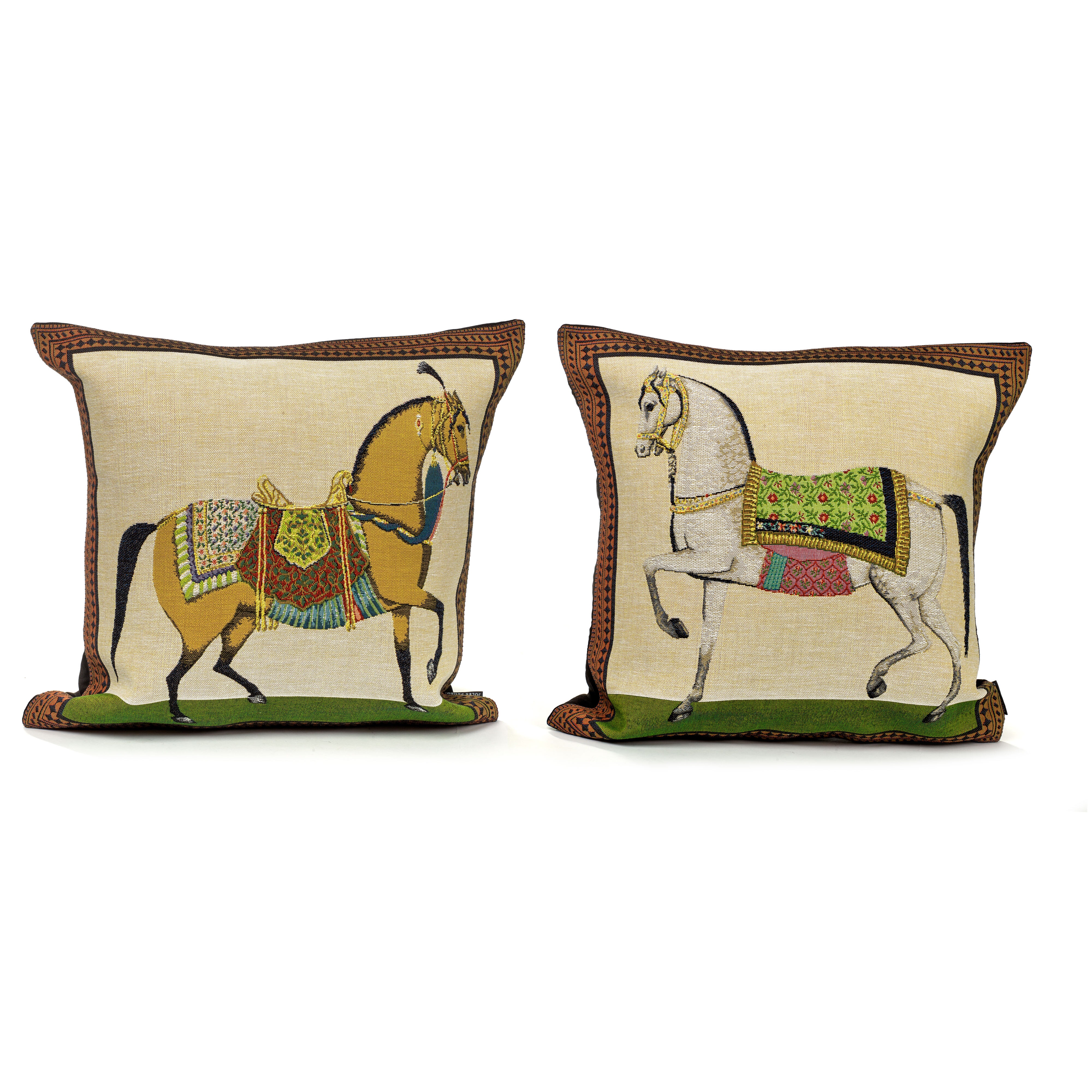Johdpur and Udaipur Horse Pillows