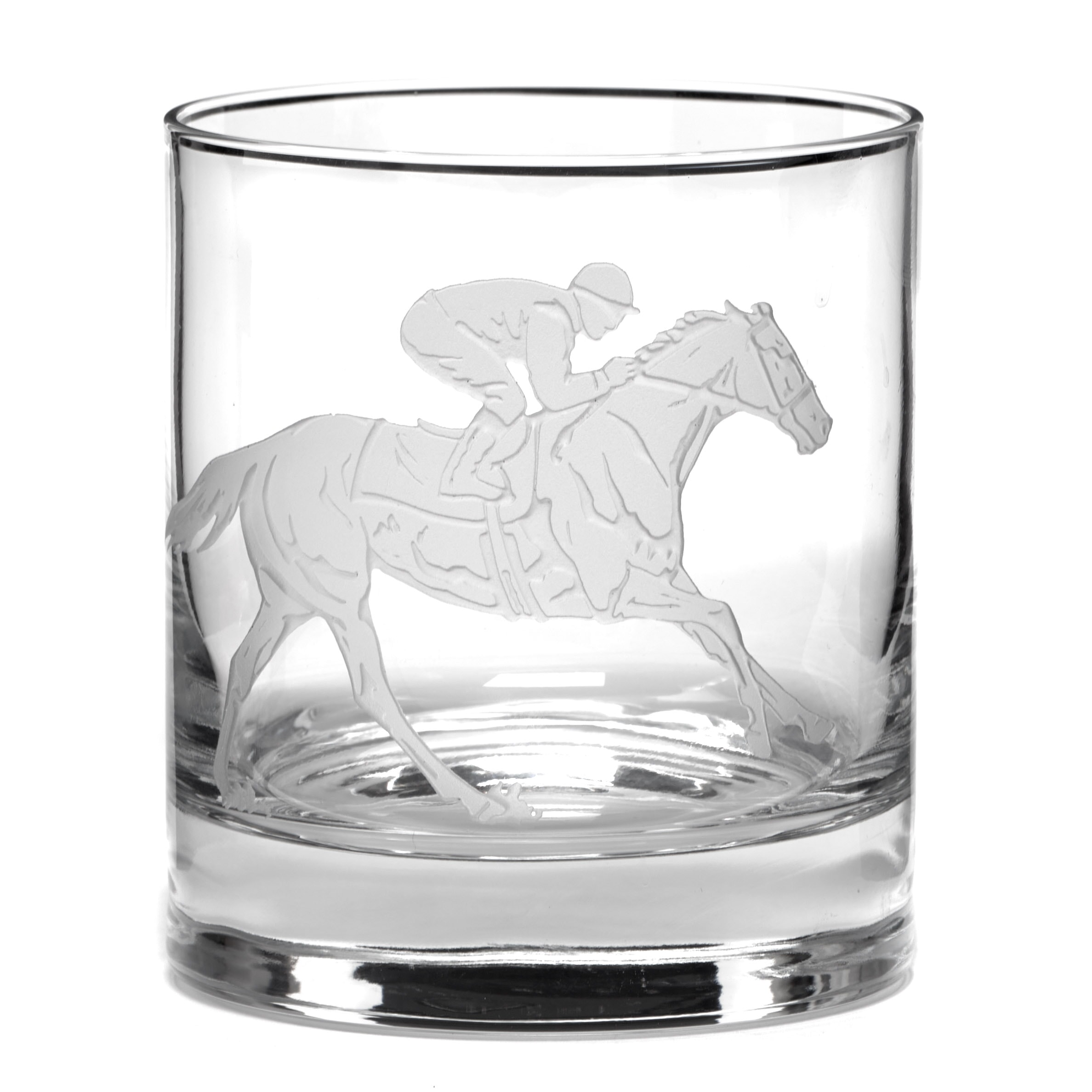 Julie Wear Horse Race Old Fashioneds, Set of Four