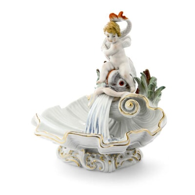 Decorative Ornamental Blue Small Dog Figurine Accessories – Hansel & Gretel
