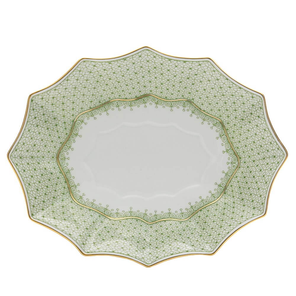 Mottahedeh Apple Lace Tray