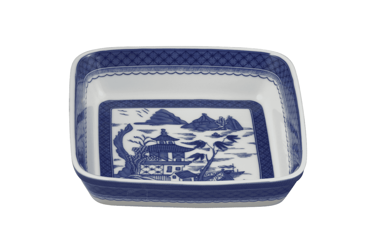 Blue Canton Square Baking Dish - Thumbnail 2