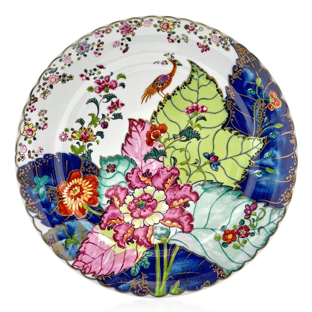 Mottahedeh Tobacco Leaf Dinner Plate 10.5