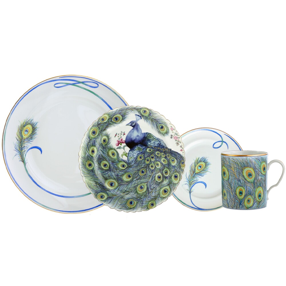 Mottahedeh Peacock Place Setting