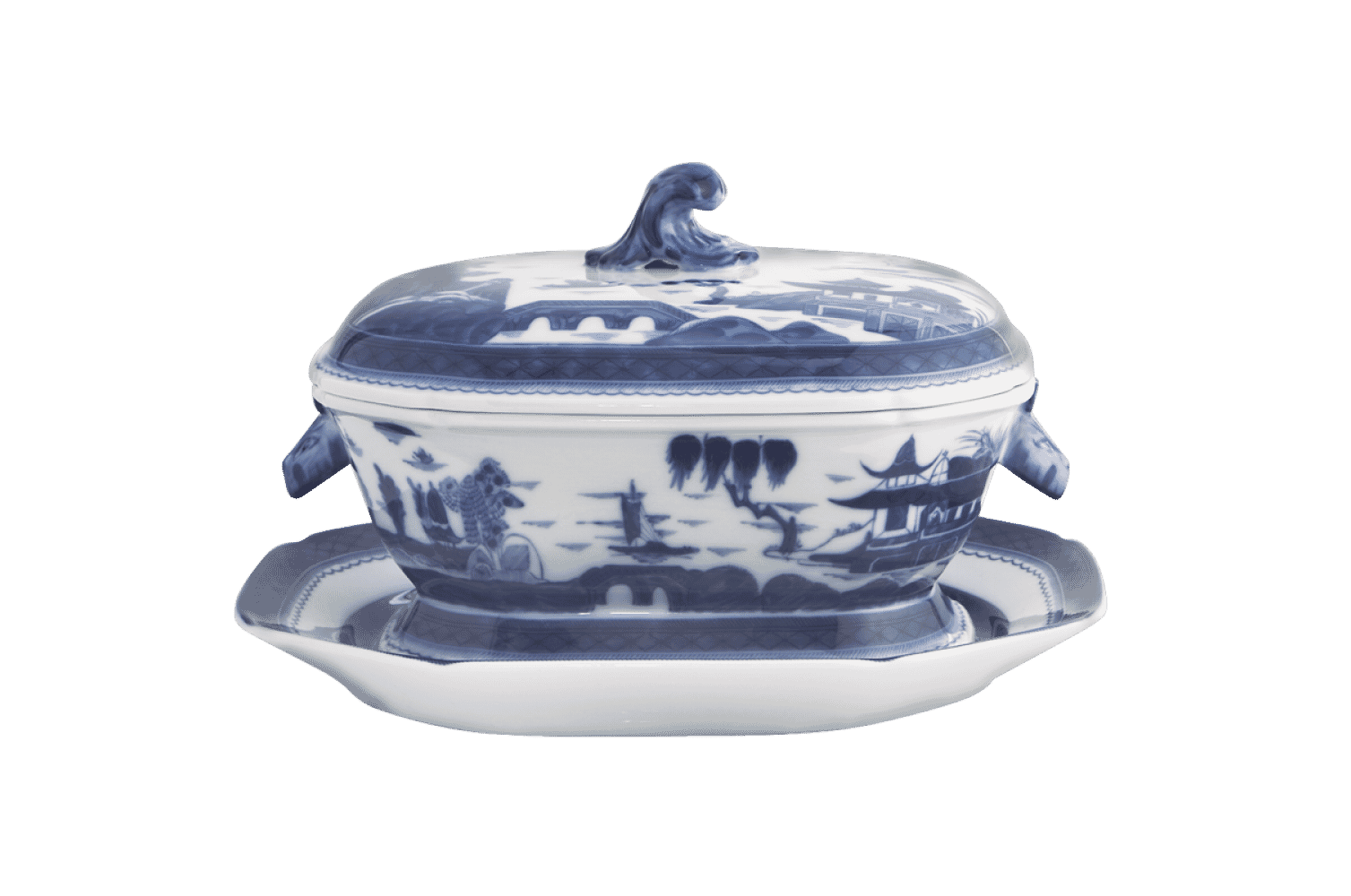 Mottahedeh Canton Tureen & Platter - Thumbnail 3