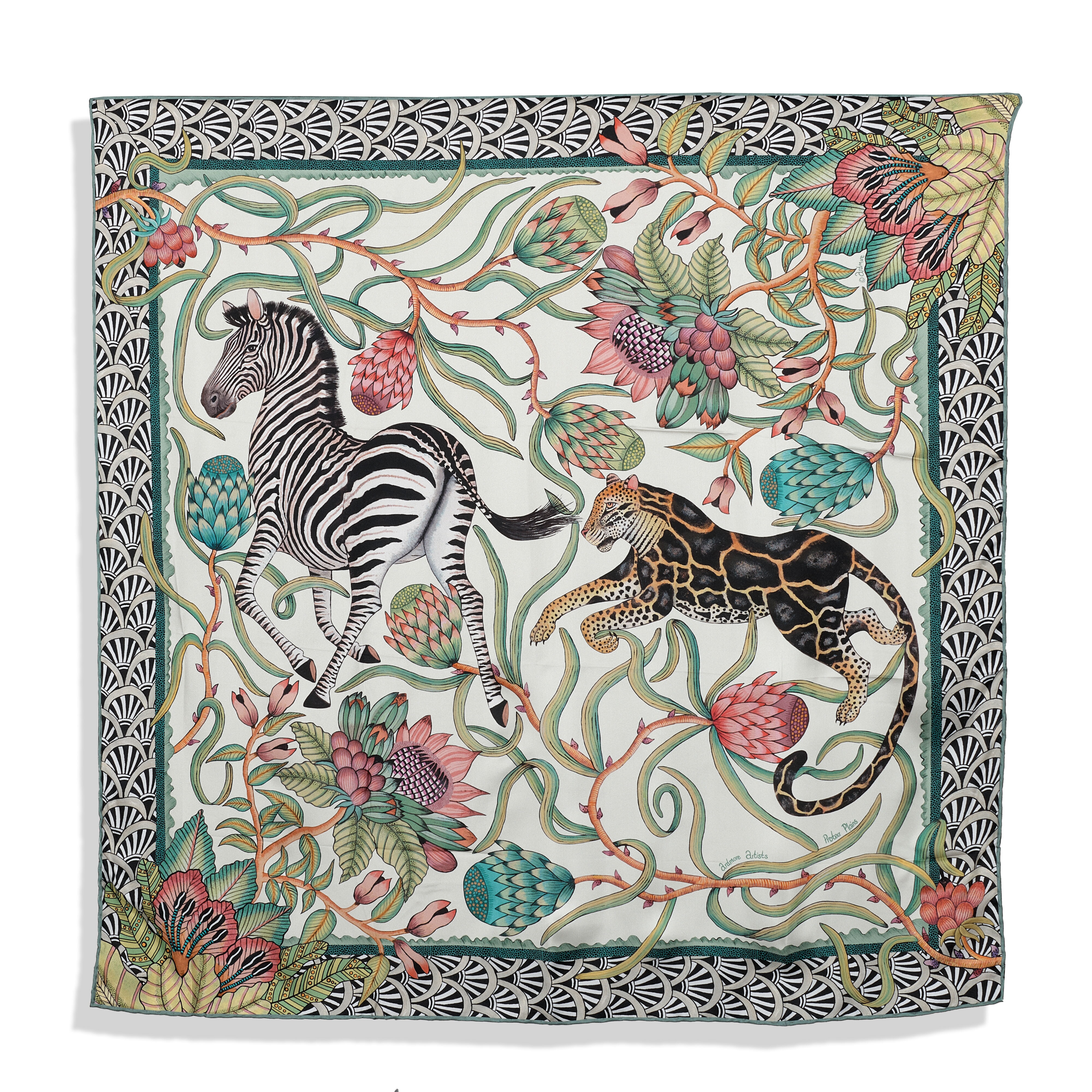 Ardmore Protea Plains Scarves