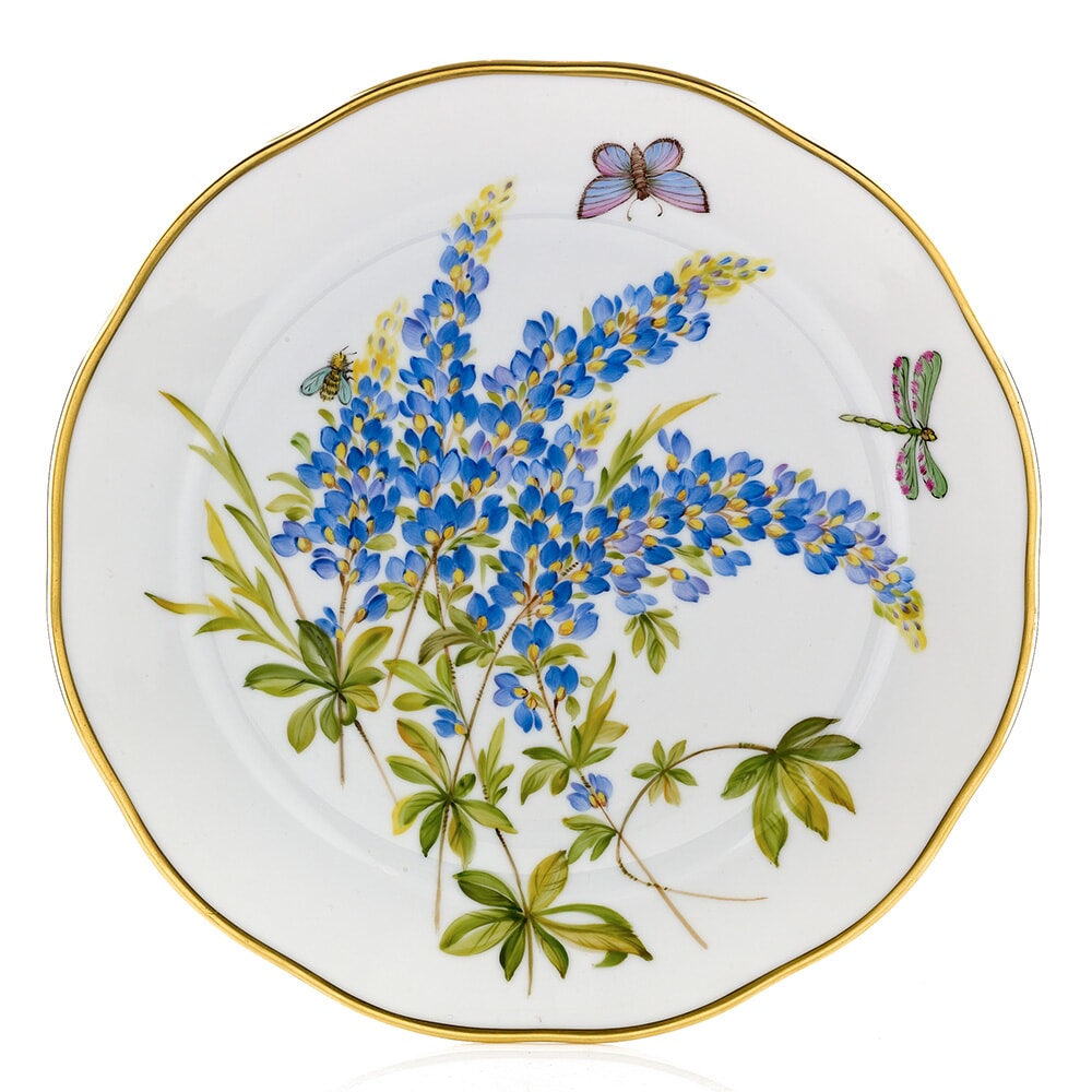 Herend American Wildflower Bread & Butter Plate - Thumbnail 2