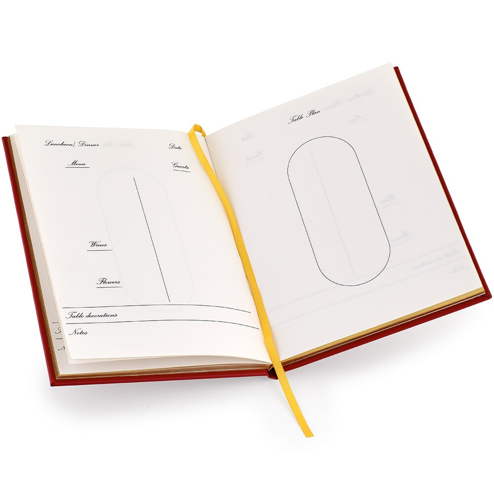 Leather Hostess Book