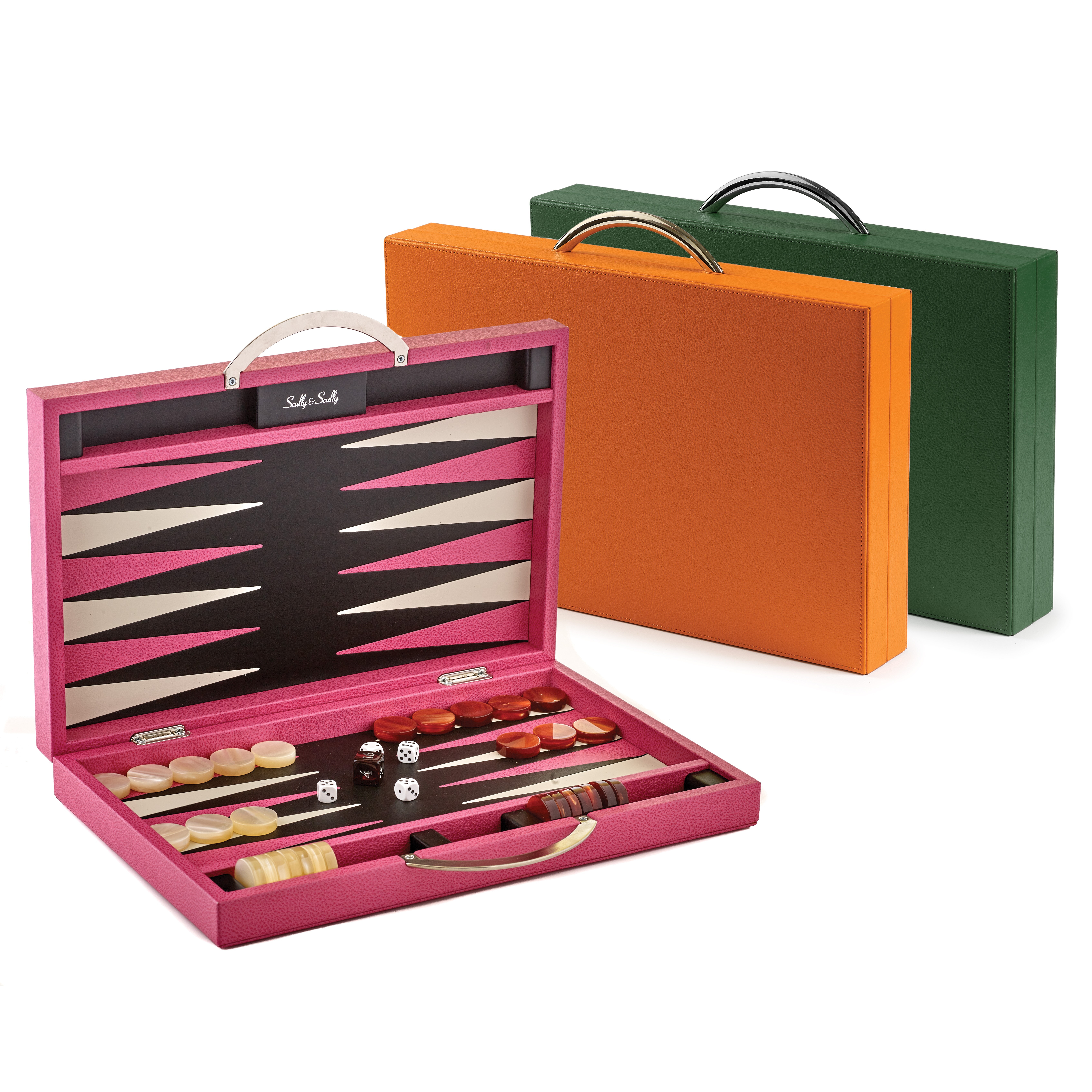 Leather Backgammon Sets