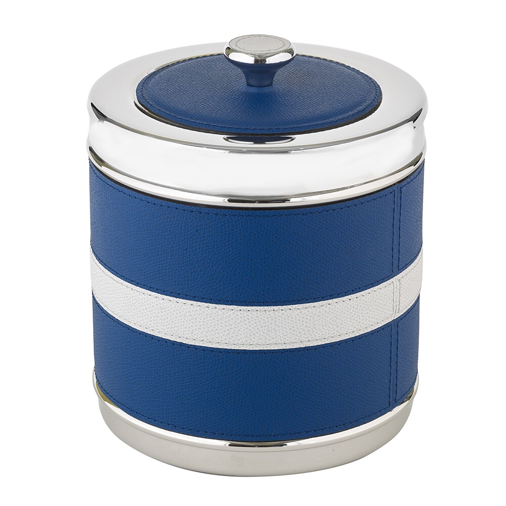 Ultramarine & Ice White Leather Set