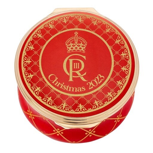 Halcyon Days King Charles III Annual Christmas Box