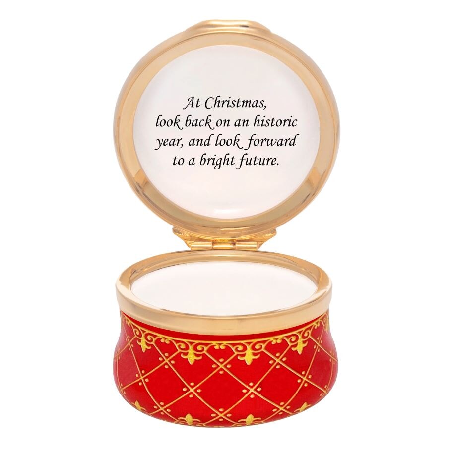 Halcyon Days King Charles III Annual Christmas Box