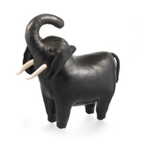 Leather Elephant Footstools product360