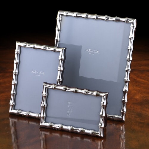 Frame Bunga Silver Sterling Silver Bamboo Frames