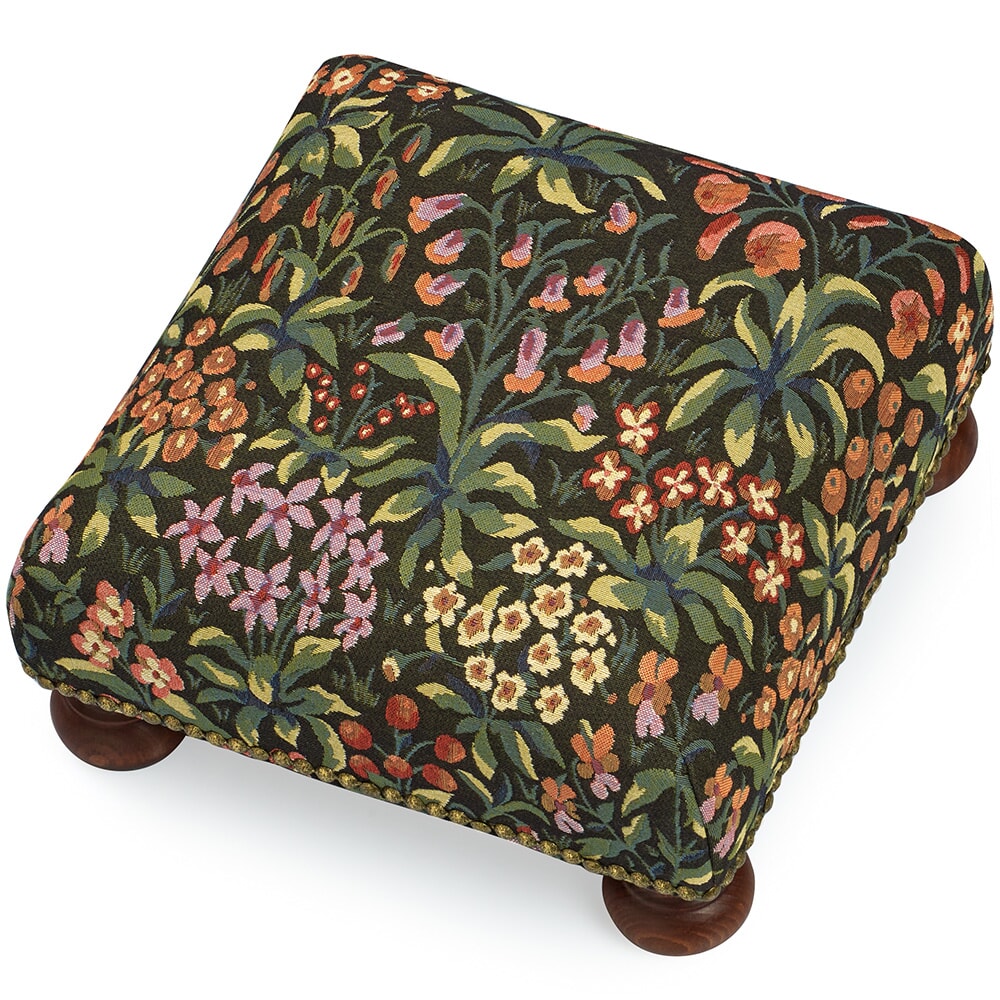 English Tapestry Footstools - Thumbnail 3