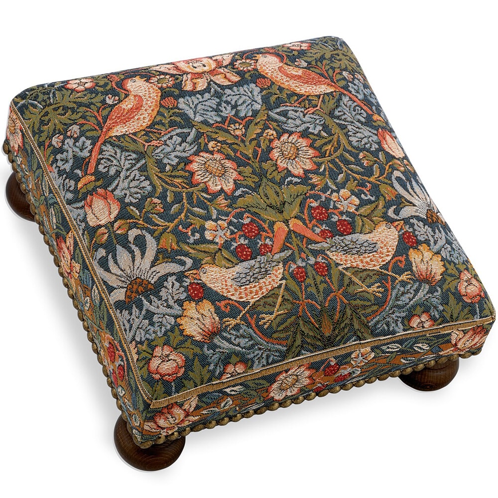 English Tapestry Footstools - Thumbnail 2