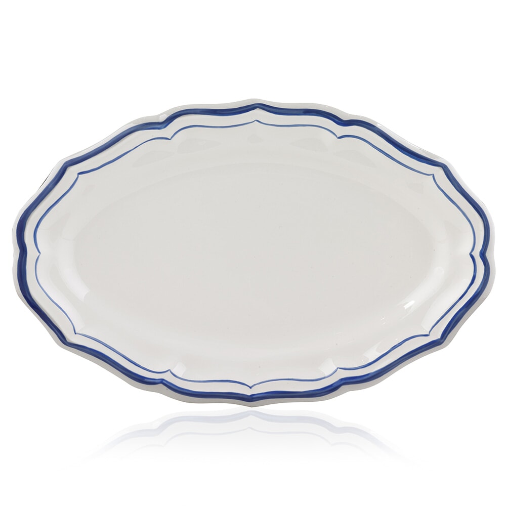 Gien Filet Bleu Plate