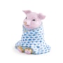 BC129 - Herend Pig In A Blanket, Blue