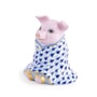 BC135 - Herend Pig In A Blanket, Sapphire