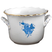 Herend Chinese Bouquet Cachepot, Blue 1