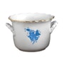 AC189 - Herend Chinese Bouquet Blue Cachepot, Small
